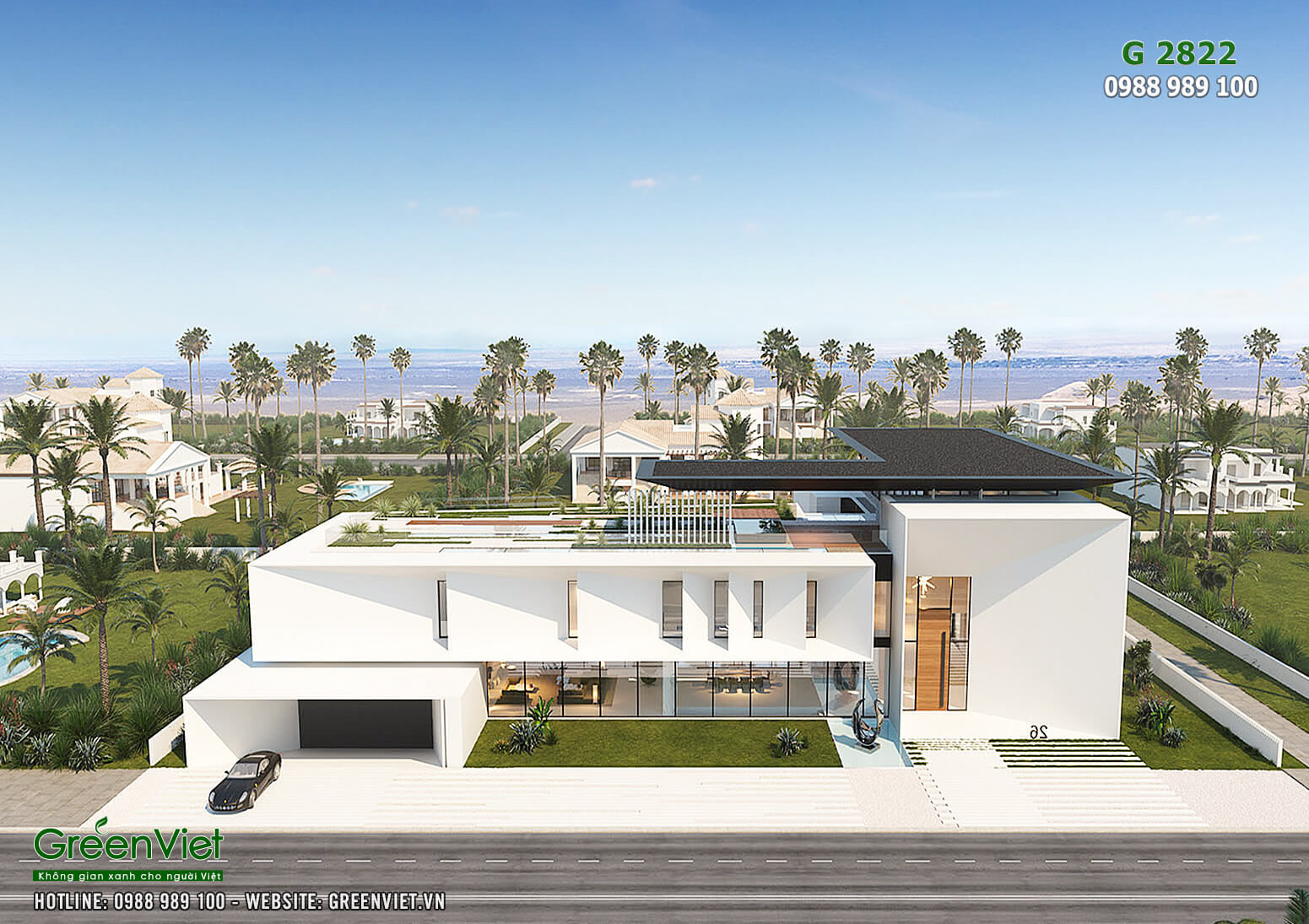 Hình ảnh: Thiết kế Villa view biển hiện đại