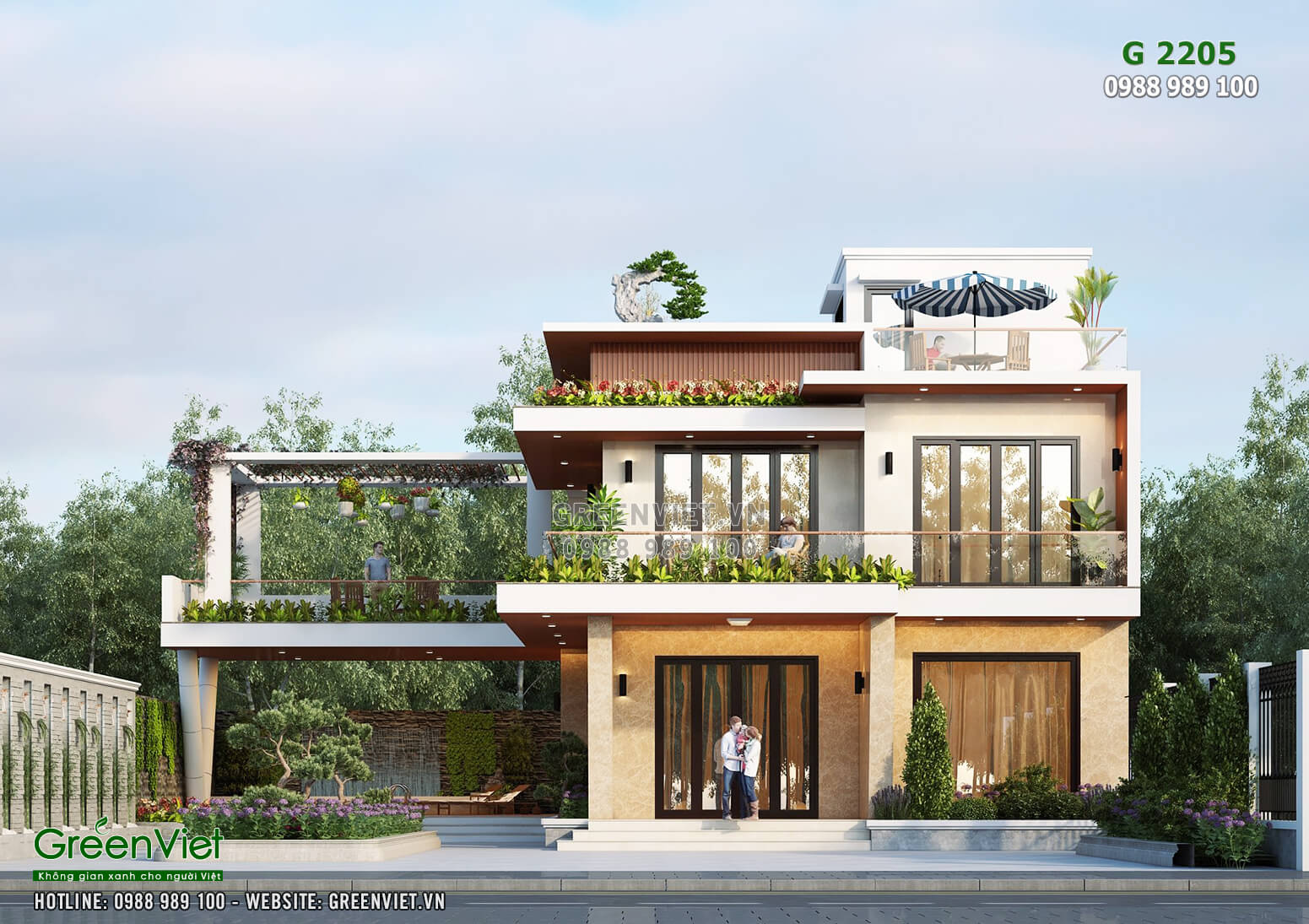 Những mẫu thiết kế biệt thự đẹp nhất Việt Nam Công ty Nhà Xinh